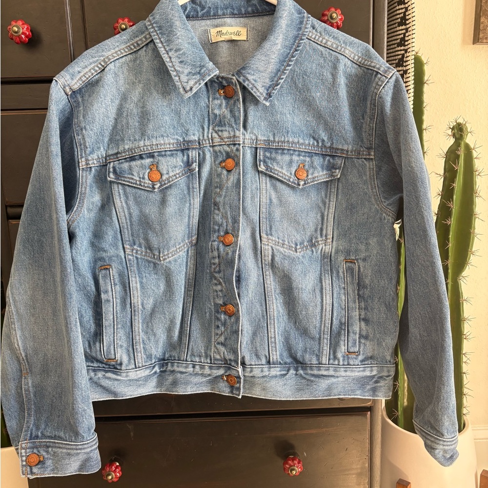 Madewell Blue Denim Jacket
